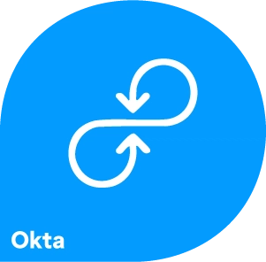 Logo representing the Okta Importer for JSM Assets product