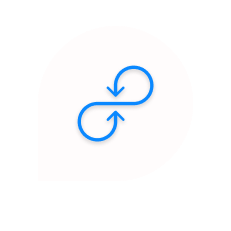 Pio Software white version logo.